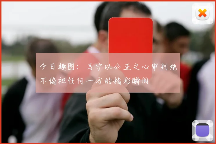 今日趣图：马宁以公正之心审判绝不偏袒任何一方的精彩瞬间
